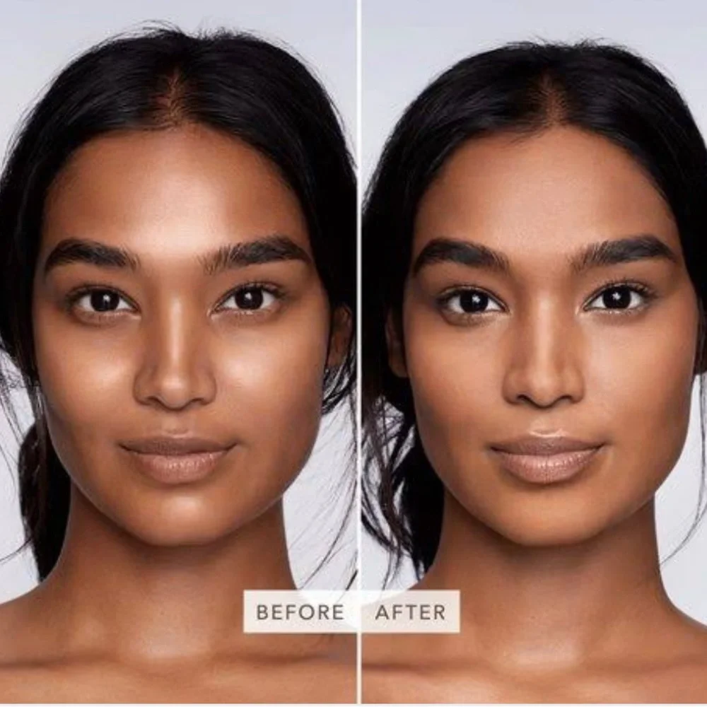 BECCA Cosmetics Hydra-Mist Set & Refresh Powder Golden Bronze $39 0.35oz NIB